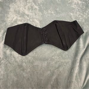 Vintage leather top Size L